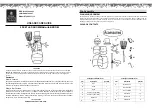 Preview for 1 page of Home Accents Holiday TY625-1711-1 Use And Care Manual