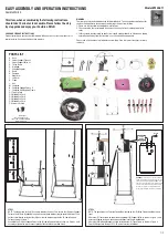 Предварительный просмотр 1 страницы Home Accents Cauldron Witch Easy Assembly And Operation Instructions