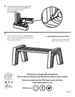 Предварительный просмотр 4 страницы Home Accents RTS 8612858 Assembly Instructions