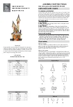 Предварительный просмотр 1 страницы Home Accents TY215-1724 Assembly Instructions