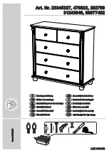 Preview for 1 page of Home affaire 23345327 Assembly Instructions Manual