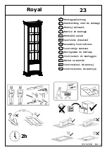 Preview for 1 page of Home affaire 3361370130 Assembly Instructions Manual