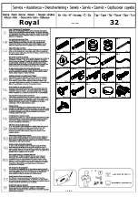 Preview for 33 page of Home affaire 3361370130 Assembly Instructions Manual