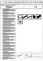 Preview for 40 page of Home affaire 3361370130 Assembly Instructions Manual