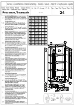 Preview for 20 page of Home affaire 3883913867 Assembly Instructions Manual