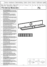 Preview for 49 page of Home affaire 3883913867 Assembly Instructions Manual