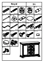 Предварительный просмотр 2 страницы Home affaire 3942492782 Assembly Instructions Manual