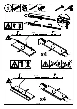 Предварительный просмотр 4 страницы Home affaire 3942492782 Assembly Instructions Manual