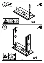 Предварительный просмотр 5 страницы Home affaire 3942492782 Assembly Instructions Manual