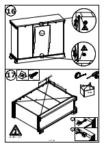 Предварительный просмотр 12 страницы Home affaire 3942492782 Assembly Instructions Manual