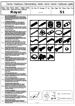 Предварительный просмотр 18 страницы Home affaire 3942492782 Assembly Instructions Manual