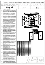 Предварительный просмотр 19 страницы Home affaire 3942492782 Assembly Instructions Manual