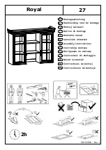 Предварительный просмотр 21 страницы Home affaire 3942492782 Assembly Instructions Manual