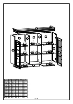 Предварительный просмотр 23 страницы Home affaire 3942492782 Assembly Instructions Manual