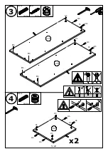 Предварительный просмотр 25 страницы Home affaire 3942492782 Assembly Instructions Manual