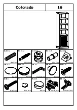 Предварительный просмотр 2 страницы Home affaire 4577764425 Assembly Instructions Manual