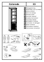 Предварительный просмотр 17 страницы Home affaire 4577764425 Assembly Instructions Manual