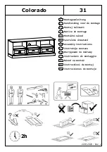 Предварительный просмотр 33 страницы Home affaire 4577764425 Assembly Instructions Manual