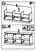 Предварительный просмотр 44 страницы Home affaire 4577764425 Assembly Instructions Manual