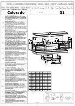 Предварительный просмотр 49 страницы Home affaire 4577764425 Assembly Instructions Manual