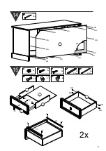 Предварительный просмотр 9 страницы Home affaire 60150 Assembly Instructions Manual