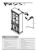 Предварительный просмотр 20 страницы Home affaire 60150 Assembly Instructions Manual