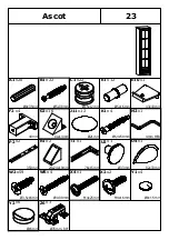 Предварительный просмотр 2 страницы Home affaire 6771232929 Assembly Instructions Manual