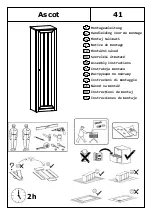 Предварительный просмотр 21 страницы Home affaire 6771232929 Assembly Instructions Manual