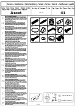 Предварительный просмотр 36 страницы Home affaire 6771232929 Assembly Instructions Manual