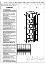 Предварительный просмотр 37 страницы Home affaire 6771232929 Assembly Instructions Manual