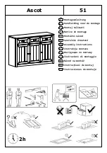 Предварительный просмотр 39 страницы Home affaire 6771232929 Assembly Instructions Manual