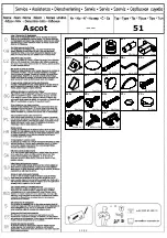 Предварительный просмотр 61 страницы Home affaire 6771232929 Assembly Instructions Manual