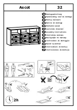 Предварительный просмотр 21 страницы Home affaire 9372943916 Assembly Instructions Manual