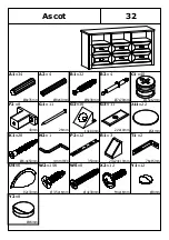 Предварительный просмотр 22 страницы Home affaire 9372943916 Assembly Instructions Manual