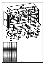 Предварительный просмотр 23 страницы Home affaire 9372943916 Assembly Instructions Manual