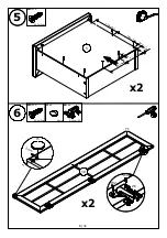 Предварительный просмотр 6 страницы Home affaire 9465590713 Assembly Instructions Manual