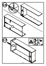 Предварительный просмотр 12 страницы Home affaire 9465590713 Assembly Instructions Manual