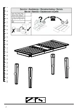 Preview for 2 page of Home affaire America 58510 Assembly Instructions Manual