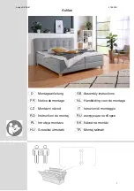 Home affaire Ashton DB SH47 Assembly Instructions preview