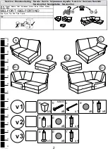 Preview for 2 page of Home affaire BELFORT Assembly Instructions Instruction Manual