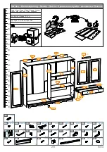 Предварительный просмотр 2 страницы Home affaire Florenz 3812 Assembly Instructions Manual