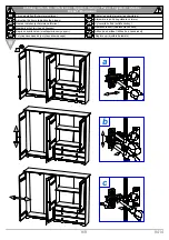 Предварительный просмотр 9 страницы Home affaire Florenz 3812 Assembly Instructions Manual