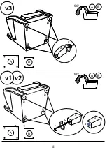 Preview for 3 page of Home affaire FUENEN 1235 Assembly Instructions Instruction Manual