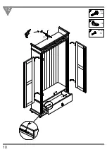 Preview for 10 page of Home affaire Helma 225445 Assembly Instructions Manual