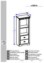 Preview for 1 page of Home affaire Laura 38054 Assembly Instructions Manual