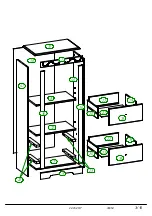 Preview for 3 page of Home affaire Laura 38054 Assembly Instructions Manual