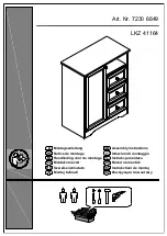 Предварительный просмотр 1 страницы Home affaire Lucy 7230 6849 Assembly Instructions Manual