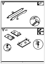 Предварительный просмотр 7 страницы Home affaire Lucy 7230 6849 Assembly Instructions Manual