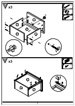 Предварительный просмотр 8 страницы Home affaire Lucy 7230 6849 Assembly Instructions Manual