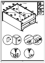 Предварительный просмотр 12 страницы Home affaire Lucy 7230 6849 Assembly Instructions Manual